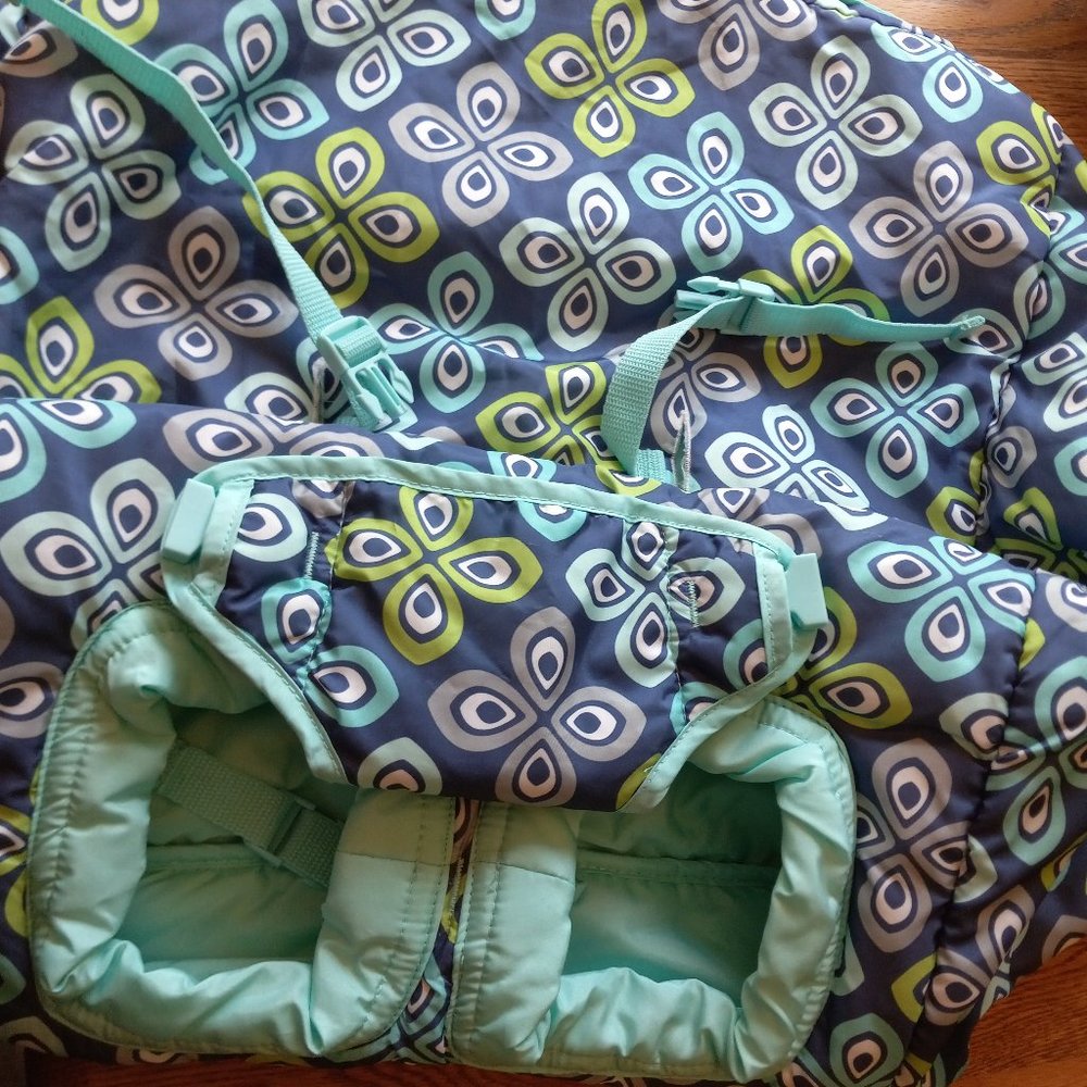 Reversible Shopping Cart Seat Cover